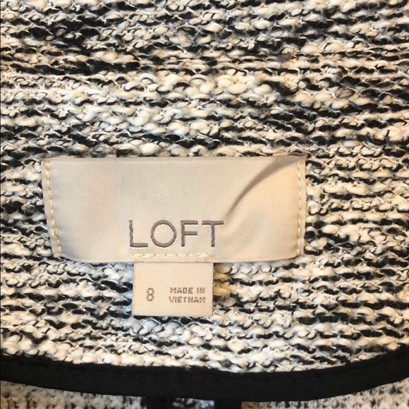 LOFT SWEATER COAT SIZE 8 - Picture 2 of 8